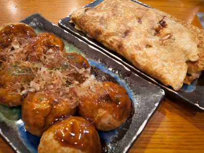 たこ焼きいか焼き